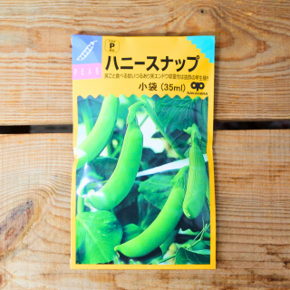 ハニースナップエンドウ　えんどう 小袋（35mL）中原採集場の商品画像