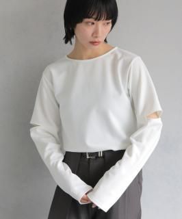 cheriellaۥ硼åȥåȥȥT GEORGETTE CUT-OUT LONG TEE/980-23704