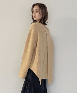 CLEIOBACK LAYERED KNIT/986-18602