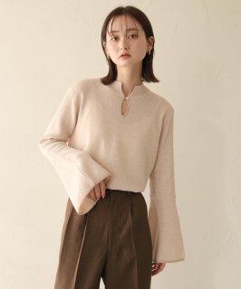 CLEIOTEAR OPENING BELL SLEEVE KNIT/986-11620