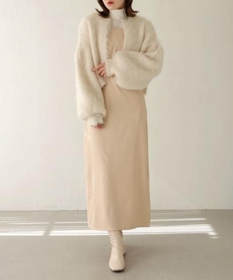 CAMI SET DRESS WITH BUSTIER/980-19620 | 着回し力抜群の