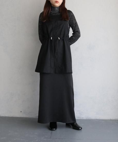 &g'aimeDRAWSTRING CAMISOLE SET DRESS(2PCS)/988-64401