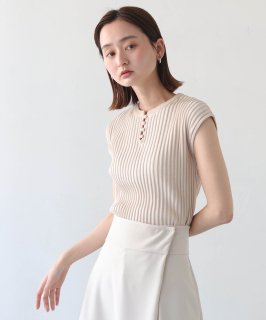 CLEIODOUBLE MILL FRENCH SLEEVE KNIT/986-11647
