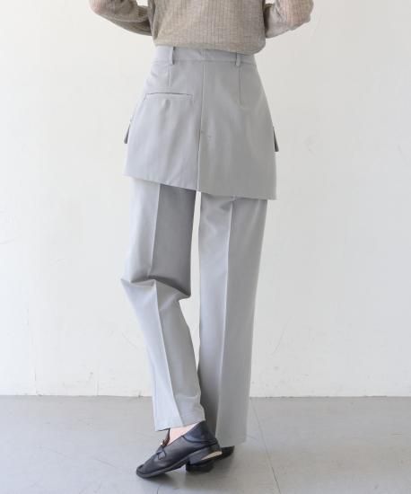 CLEIO スカートドッキングパンツ | 予約販売 - unit lab - 公式