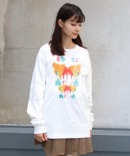 UNIT CHESTlong sleeve T-shirt/OIF designer eggs  ̥Хե饤 by rina/980-22902