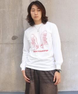 UNIT CHESTlong sleeve T-shirt/OIF designer eggs  Sneakers by ArchiDanTe./980-22905
