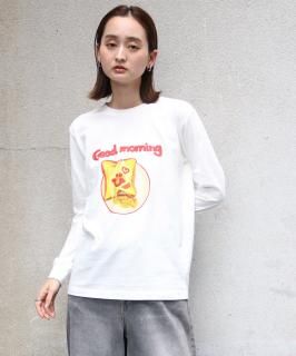UNIT CHESTlong sleeve T-shirt/OIF designer eggs Goodmorning by Record by KOTONA TATEISHI/980-22909
