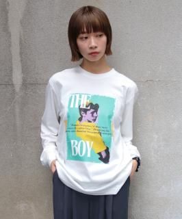 UNIT CHESTlong sleeve T-shirt/OIF designer eggs  The Boy by renyu iwano/980-22903