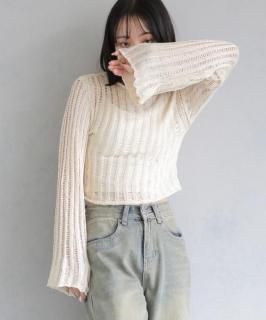 cheriellaMESH LOOSE KNIT TOPS/737-13714