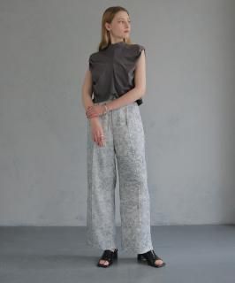 &gaimeۥܥ˥ץȥ磻ɥѥBOTANICAL PRINT WIDE PANTS/940-66603