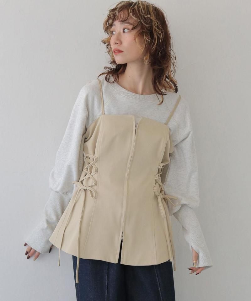 CLEIOLACE-UP BUSTIER/980-13615