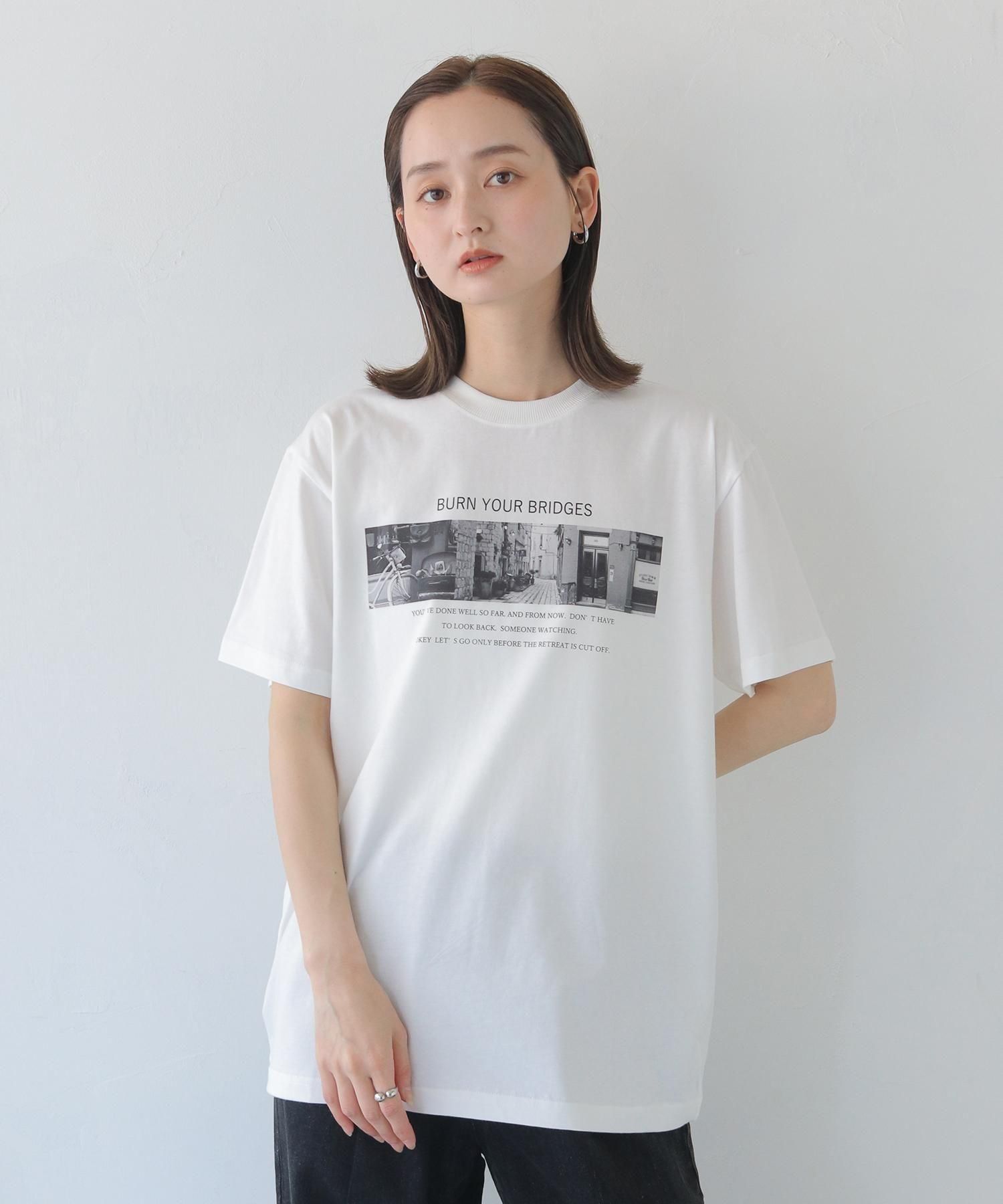 WEB限定フォトプリントTシャツ | shemoshelly - unit lab - 公式ウェブ