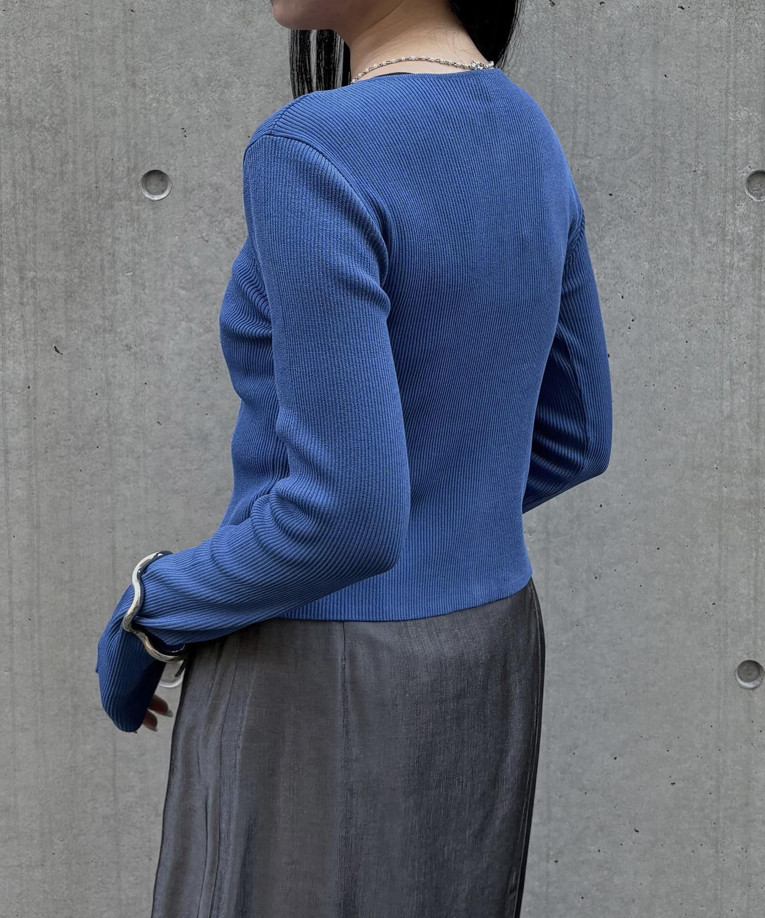 Wジップリブカーディガン | スタイリッシュ - unit lab - 公式ウェブストア