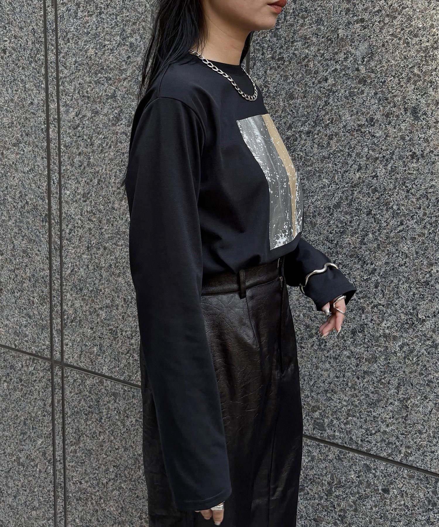 メタリックグラフィックロンT | 大人カジュアル - unit lab - 公式