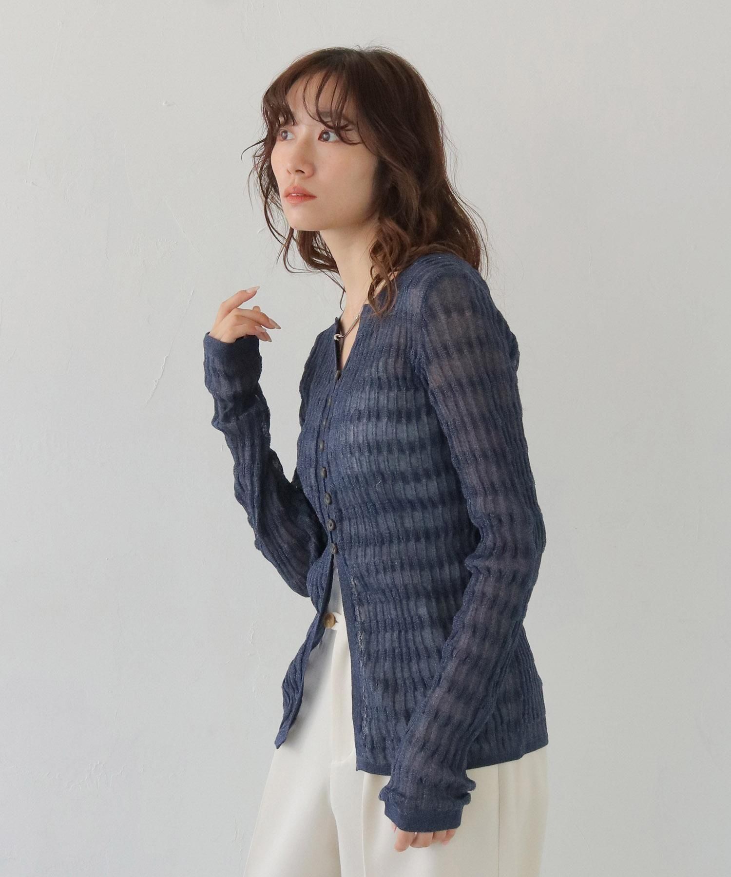 hype カーディガン STAFF STYLING｜THE SHOP YOHJI YAMAMOTO