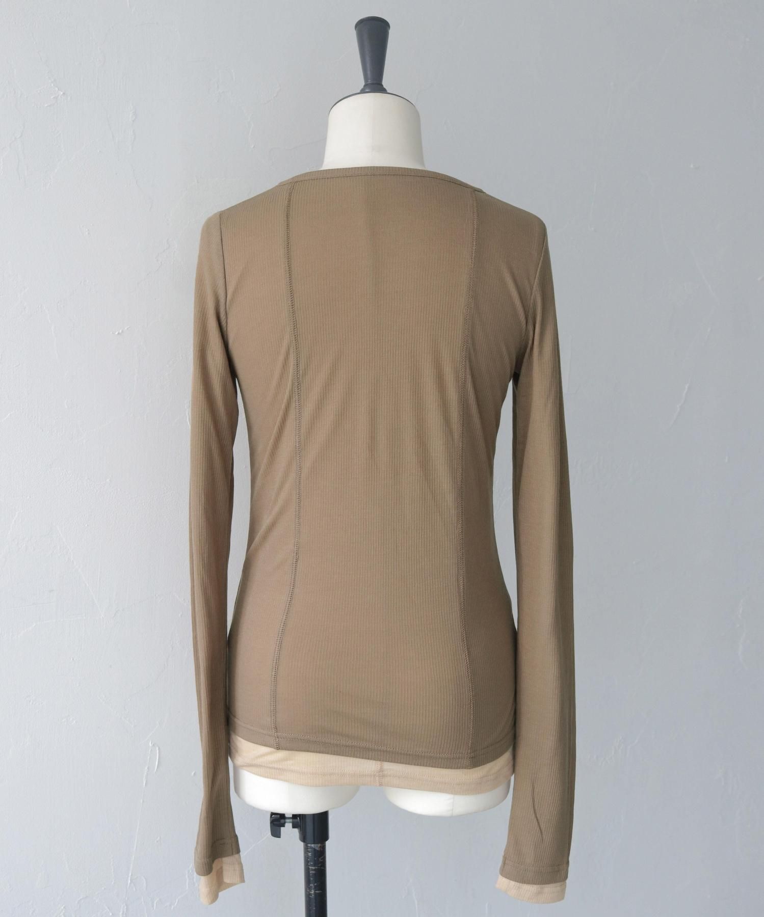 いりえ　れおページ CLEIO 透け感シアートップ | 2枚セット - unit lab - 公式ウェブ