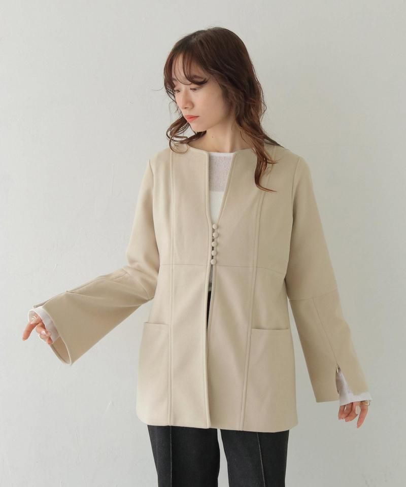 CLEIOWAIST SHAPE DESIGN COAT/942-14606