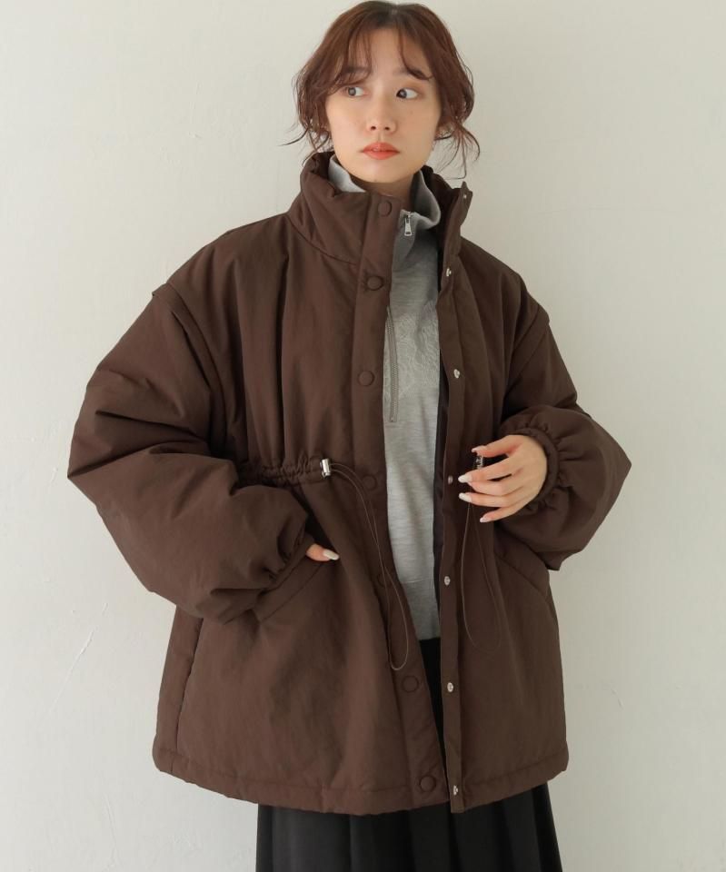 <img class='new_mark_img1' src='https://img.shop-pro.jp/img/new/icons14.gif' style='border:none;display:inline;margin:0px;padding:0px;width:auto;' />10OFFCLEIO2WAY MID-LENGTH PADDED COAT/940-14616