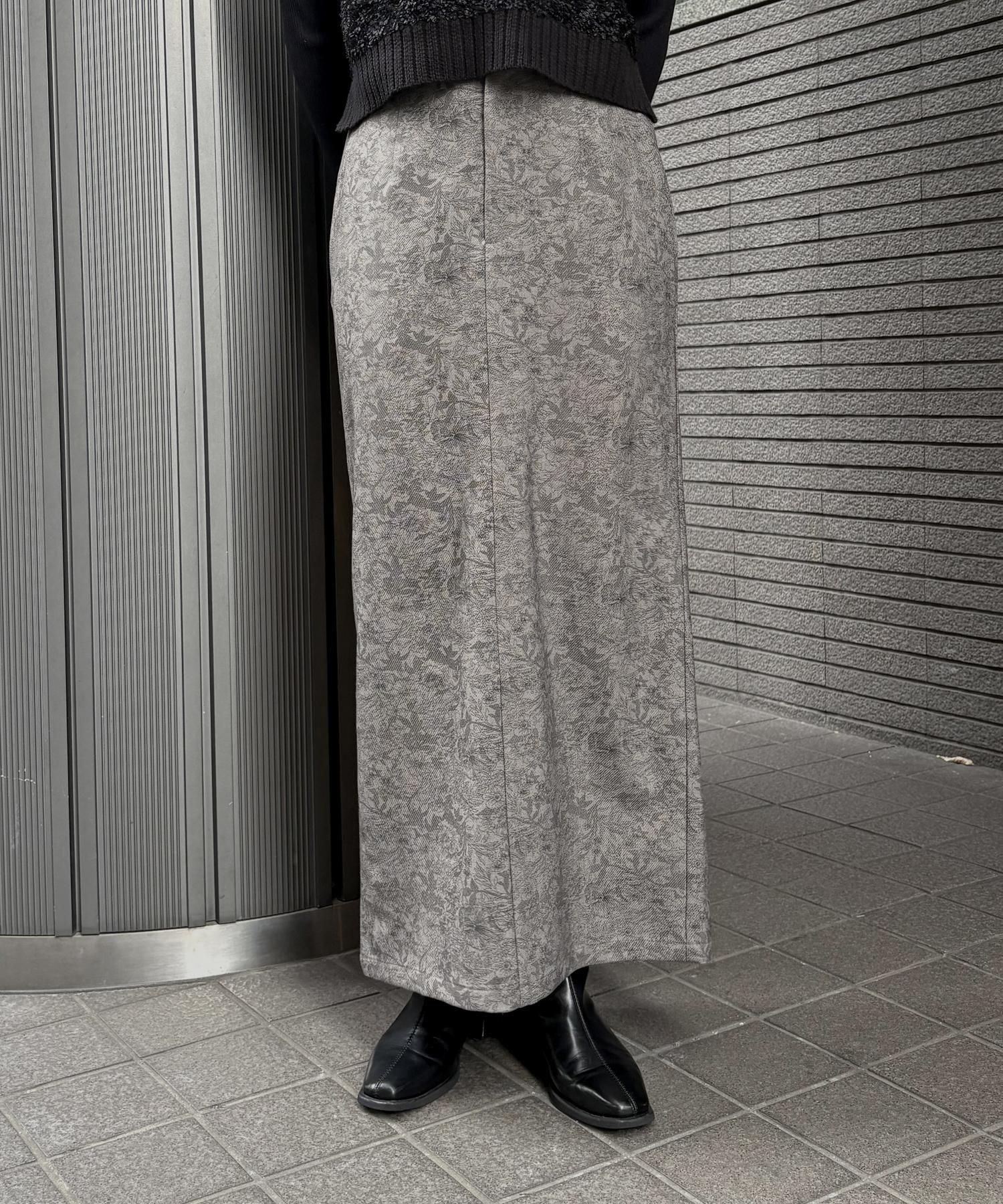 花柄タイトスカート | FLORAL TIGHT SKIRT - unit lab - 公式ウェブストア