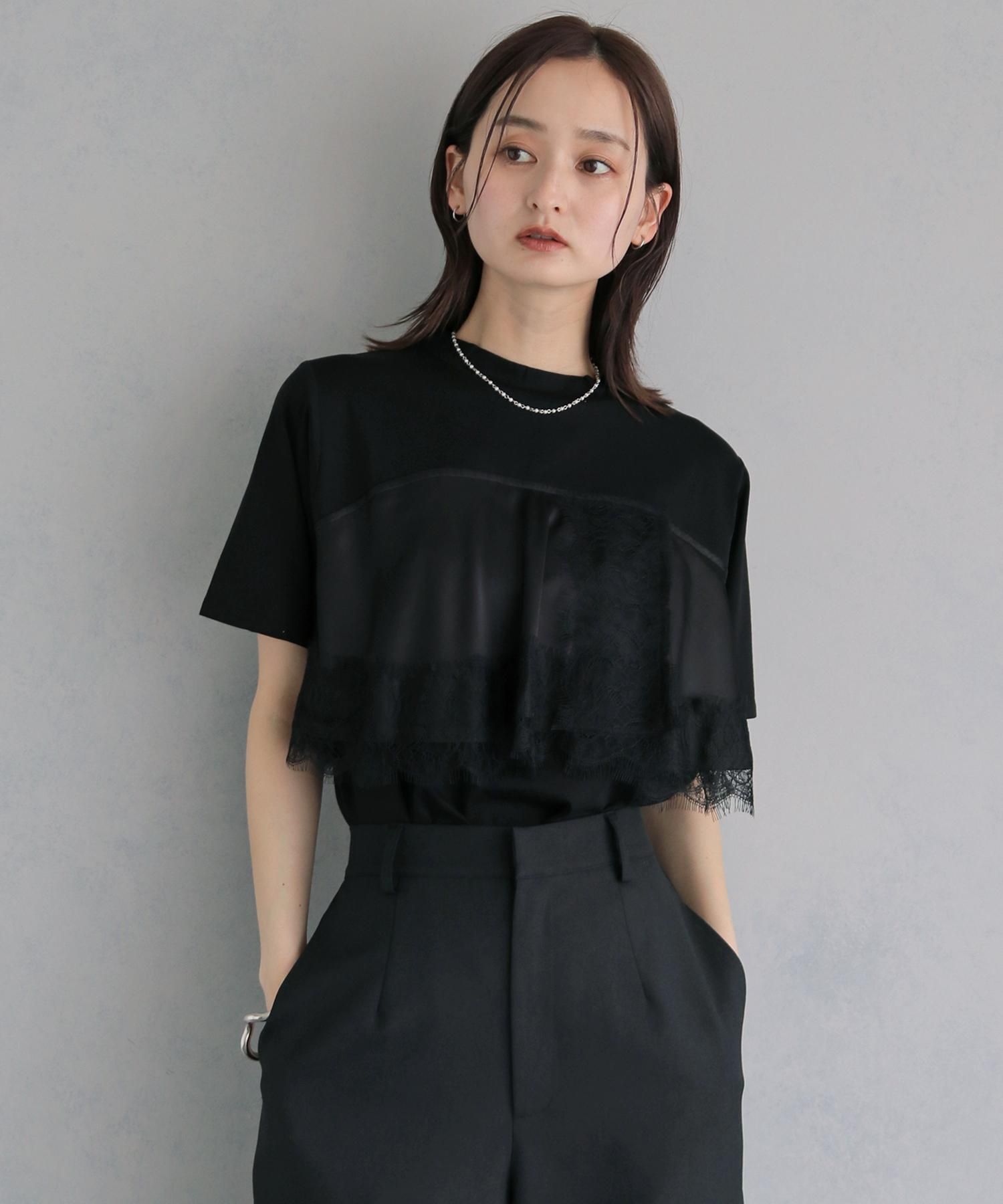 サテンビスチェTシャツ | トレンドスタイル - unit lab - 公式ウェブストア