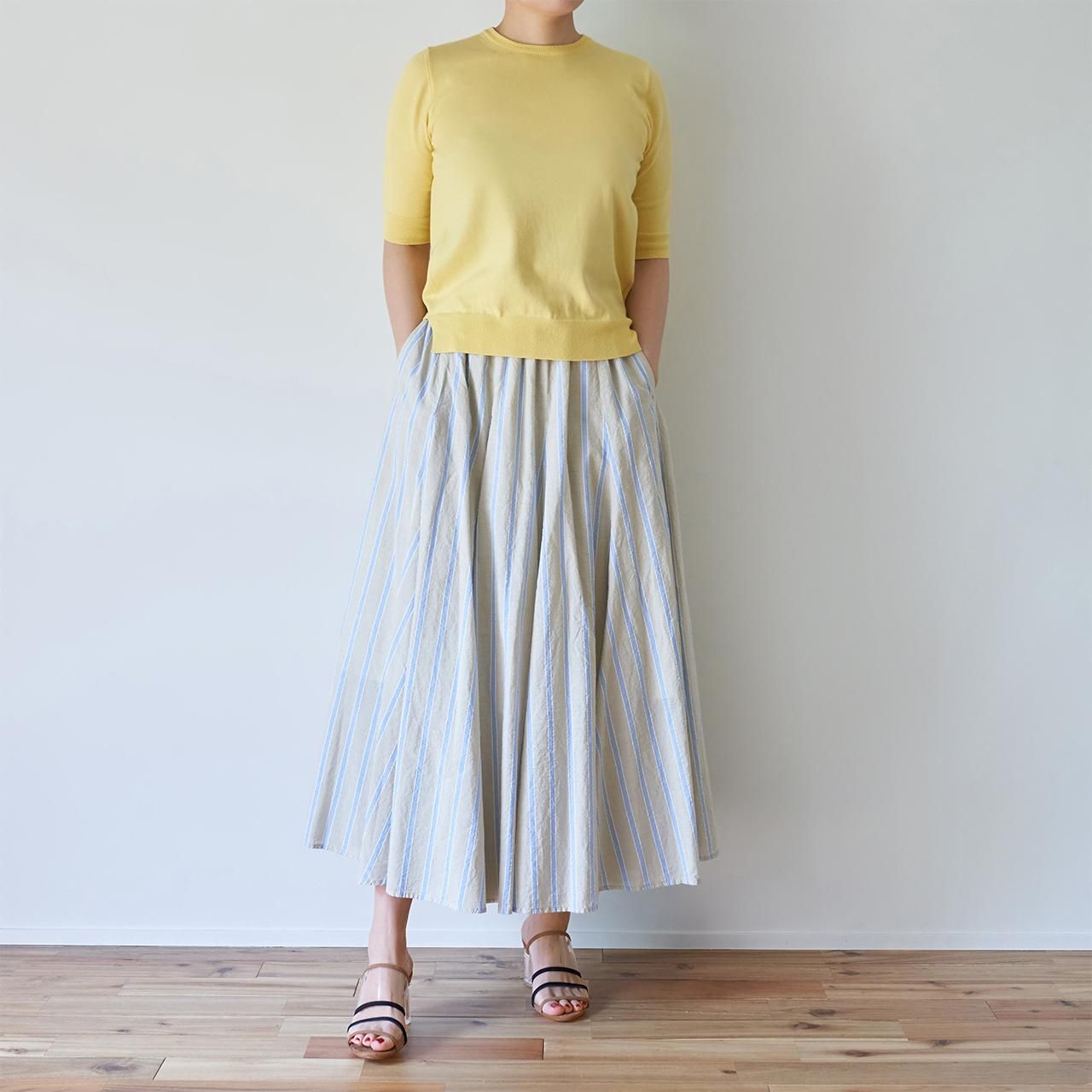 Pale Jute ペールジュート スカート-connectedremag.com