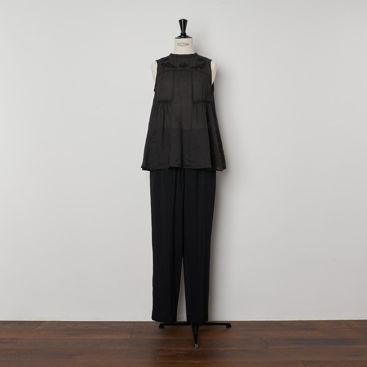 新品Pale Jute♢basic gather pants☆ 定価28600円 Pale Jute basic gather pantsblack - Pale Jute