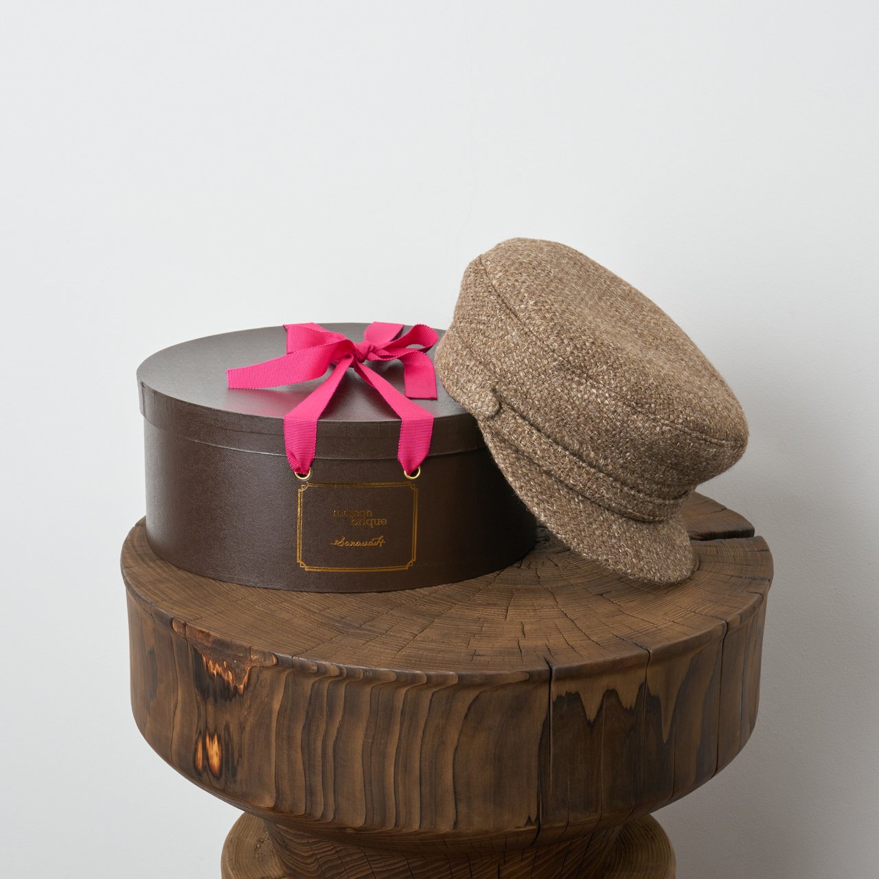 Saravah Hat<BR>Pale Jute × Saravah Hat
marine cap<BR>BOX