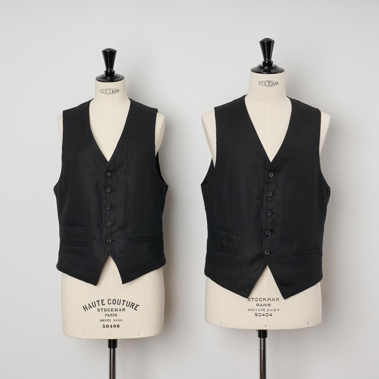 suzuki takayuki<BR>vest <BR>Black
