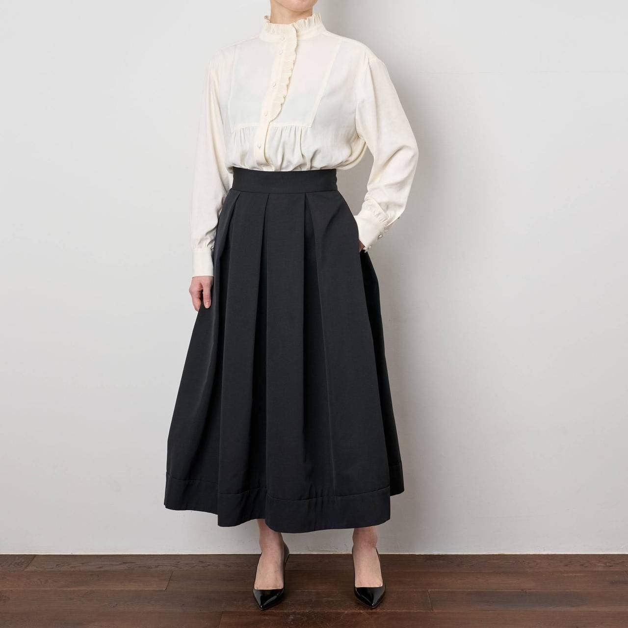 Pale JuteBasic skirtblack - Pale Jute