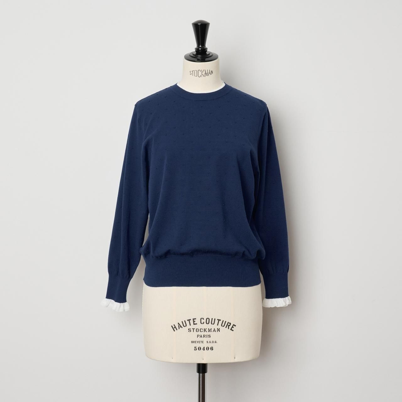 Pale Jute ペールジュート dots knit Po ドットフリルニット Pale Jute(ペール ジュート)のdots knit PO通販 | 集英社HAPPY