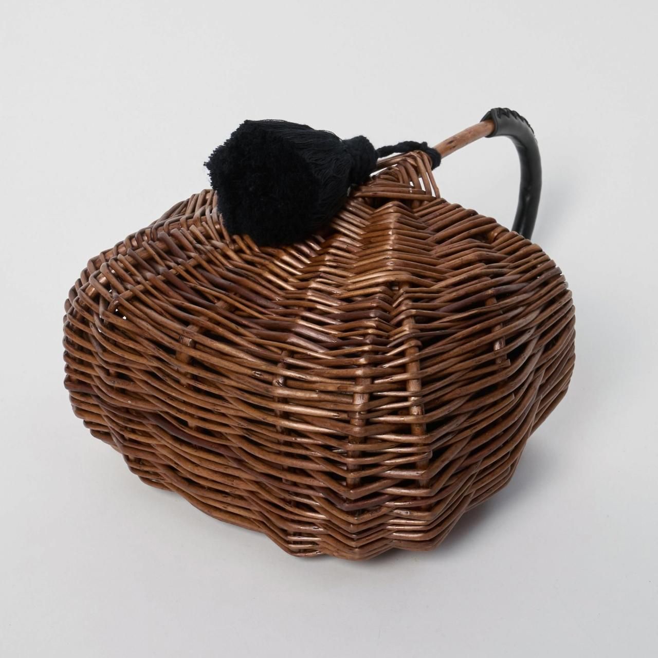 Pale Juteweekend basket - Pale Jute