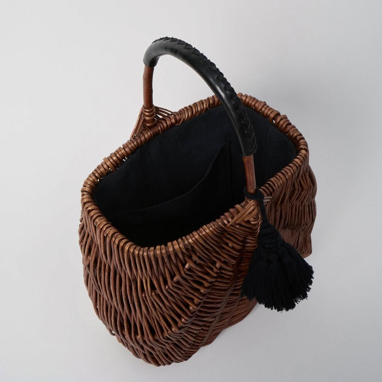 Pale Juteweekend basket - Pale Jute