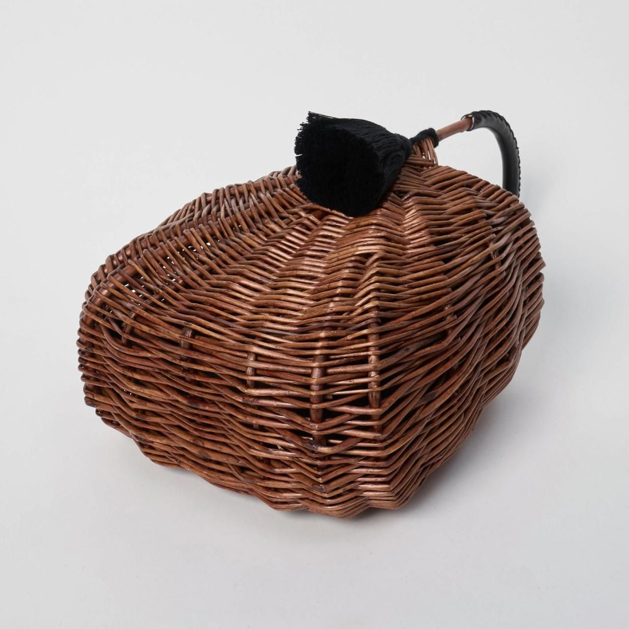 Pale Juteweekend basket - Pale Jute