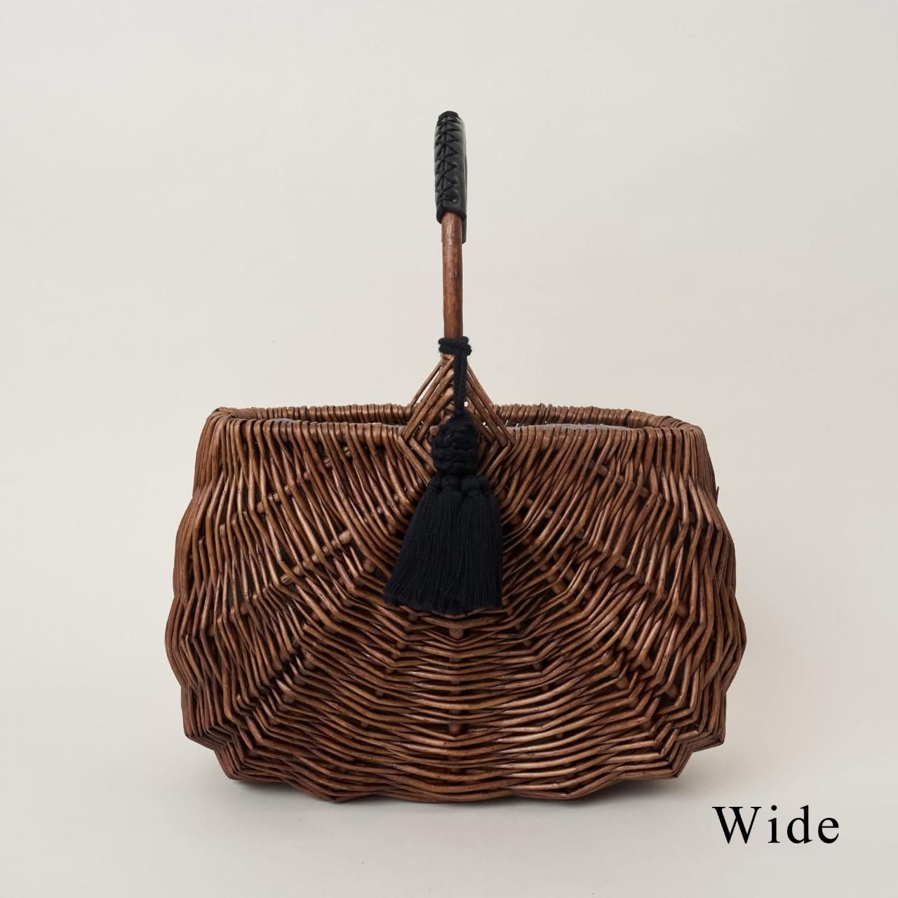 Pale Juteweekend basket - Pale Jute