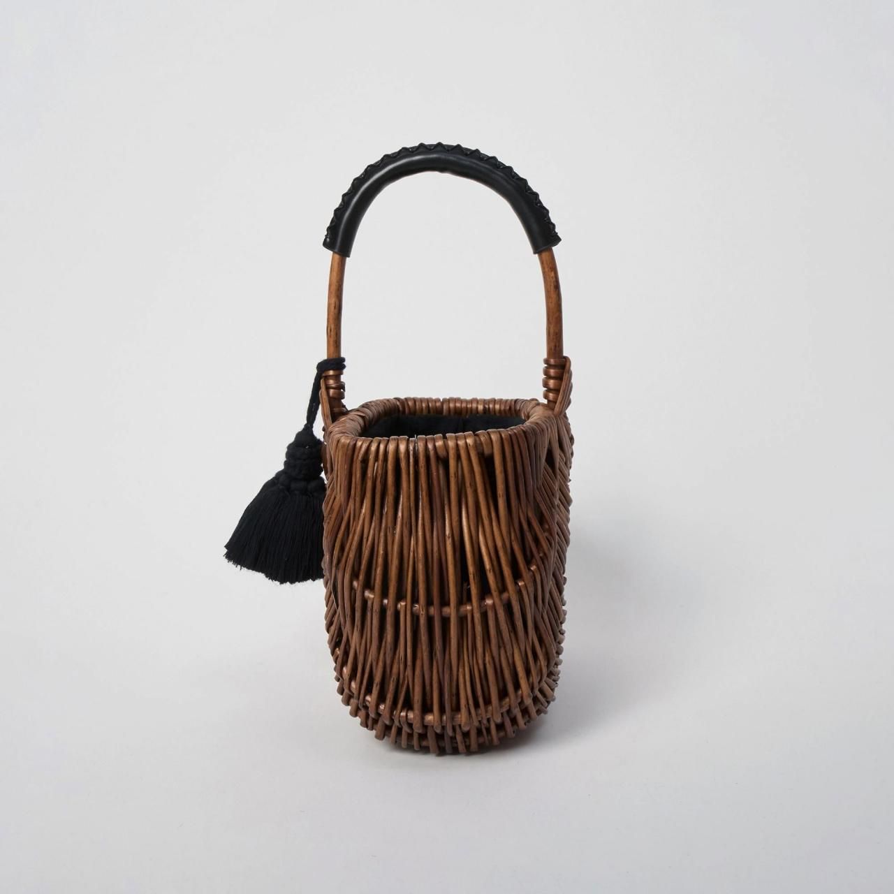 Pale Juteweekend basket - Pale Jute