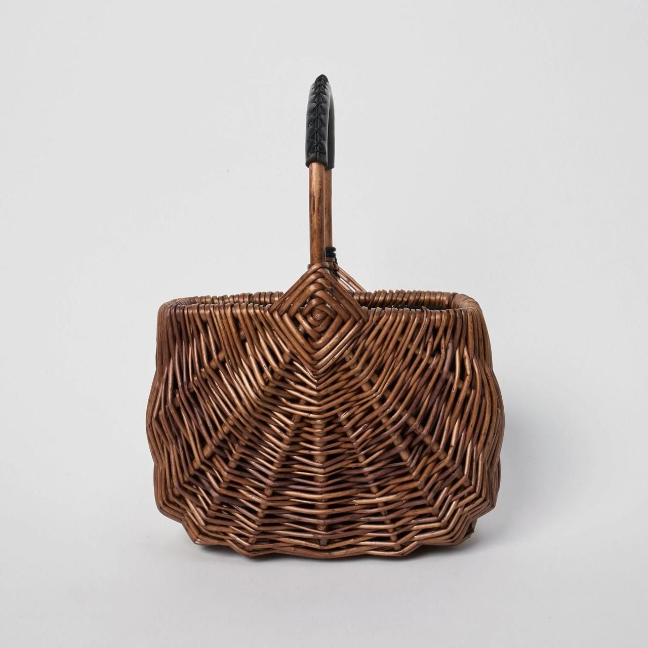 Pale Juteweekend basket - Pale Jute