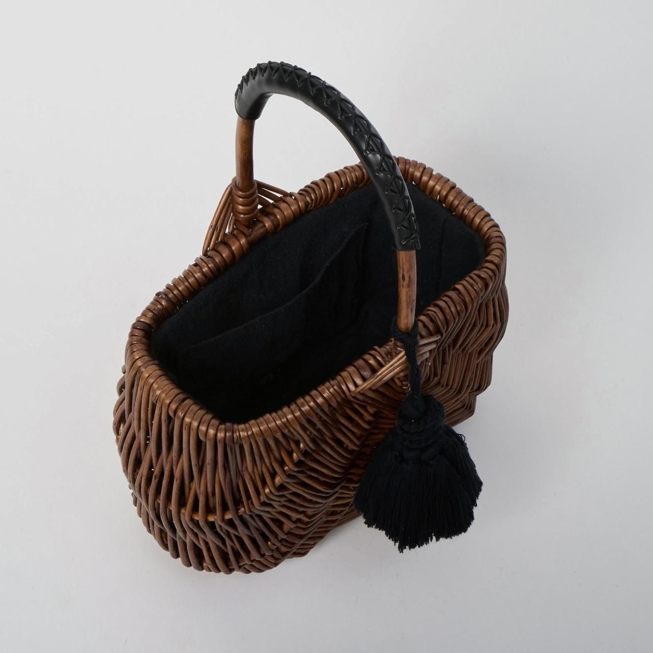 Pale Juteweekend basket - Pale Jute