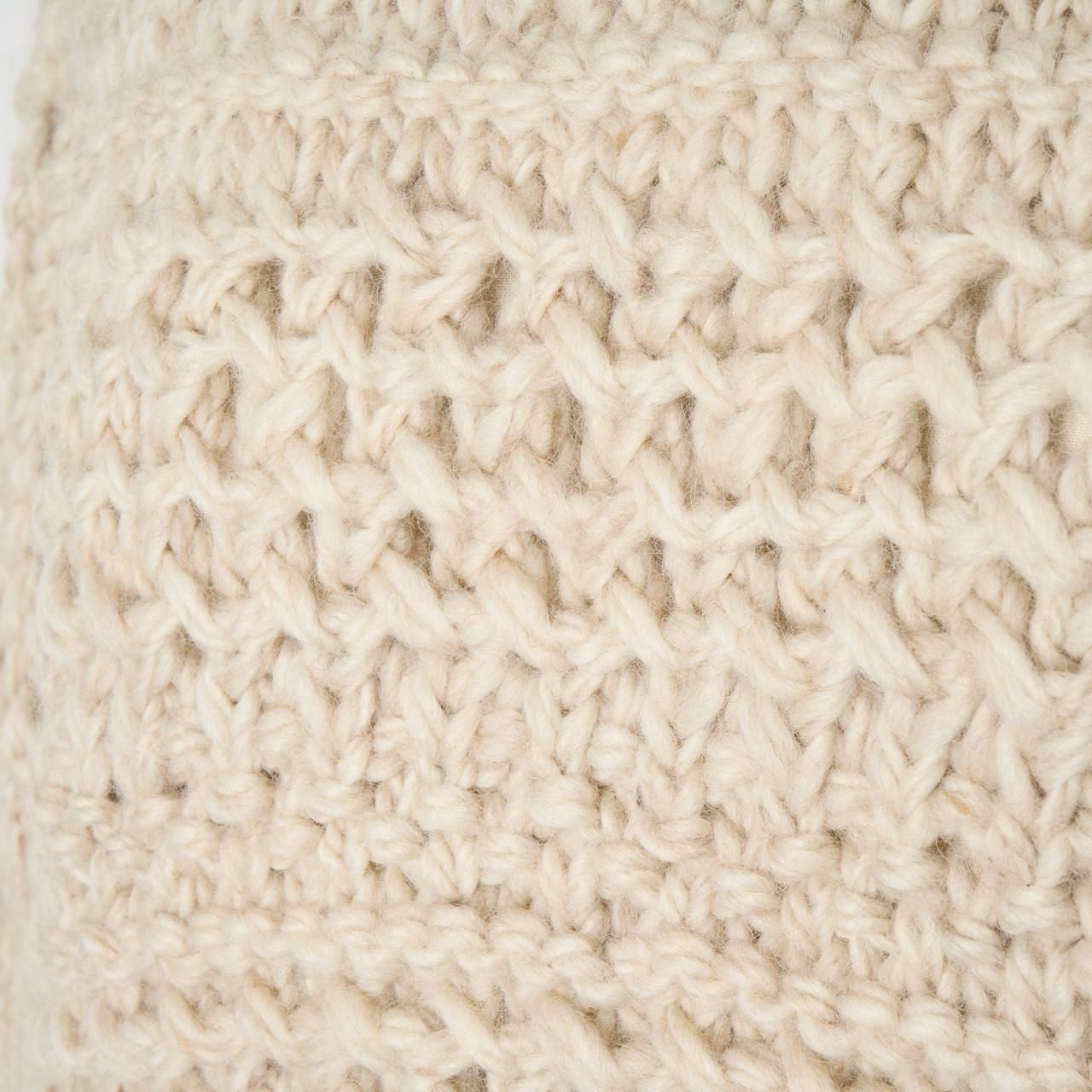 suzuki takayukihand-knitted sweaternude - Pale Jute