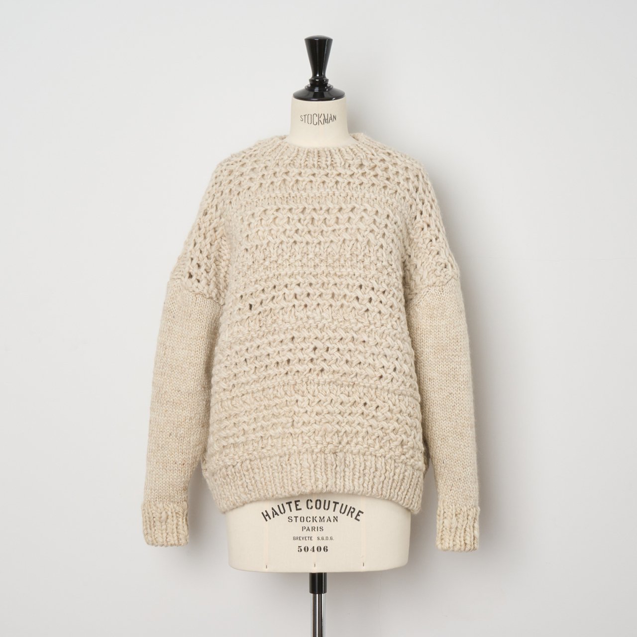 suzuki takayuki<BR>hand-knitted sweater<BR>nude