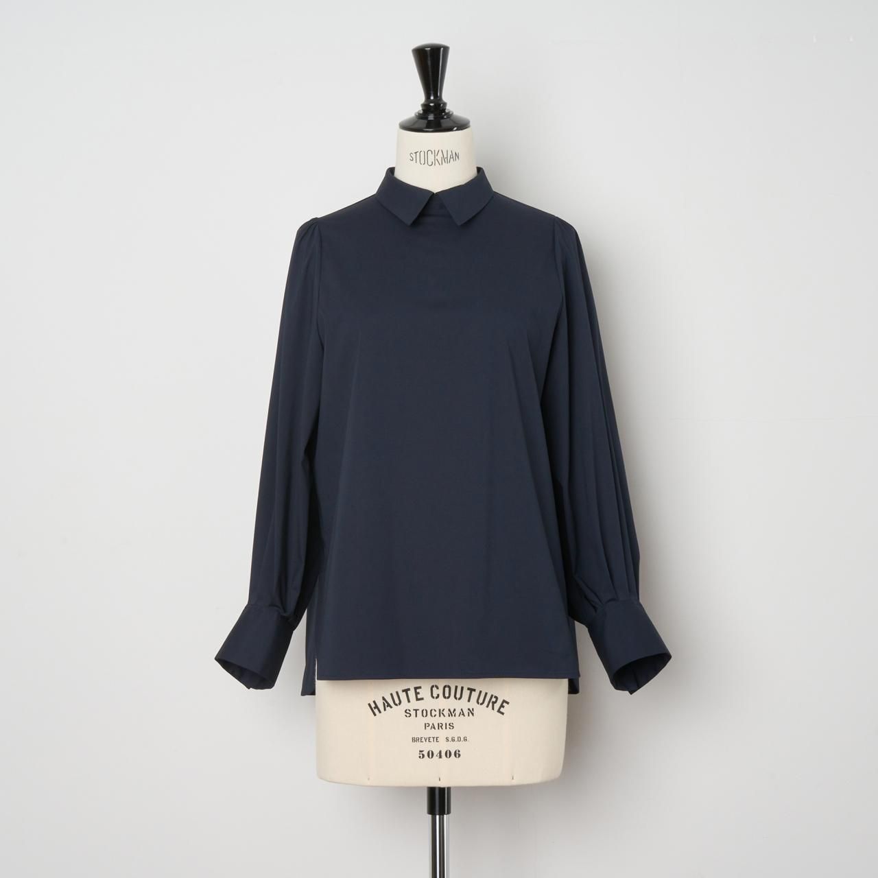 Pale Jute <BR>Classic White Shirt<BR>Navy