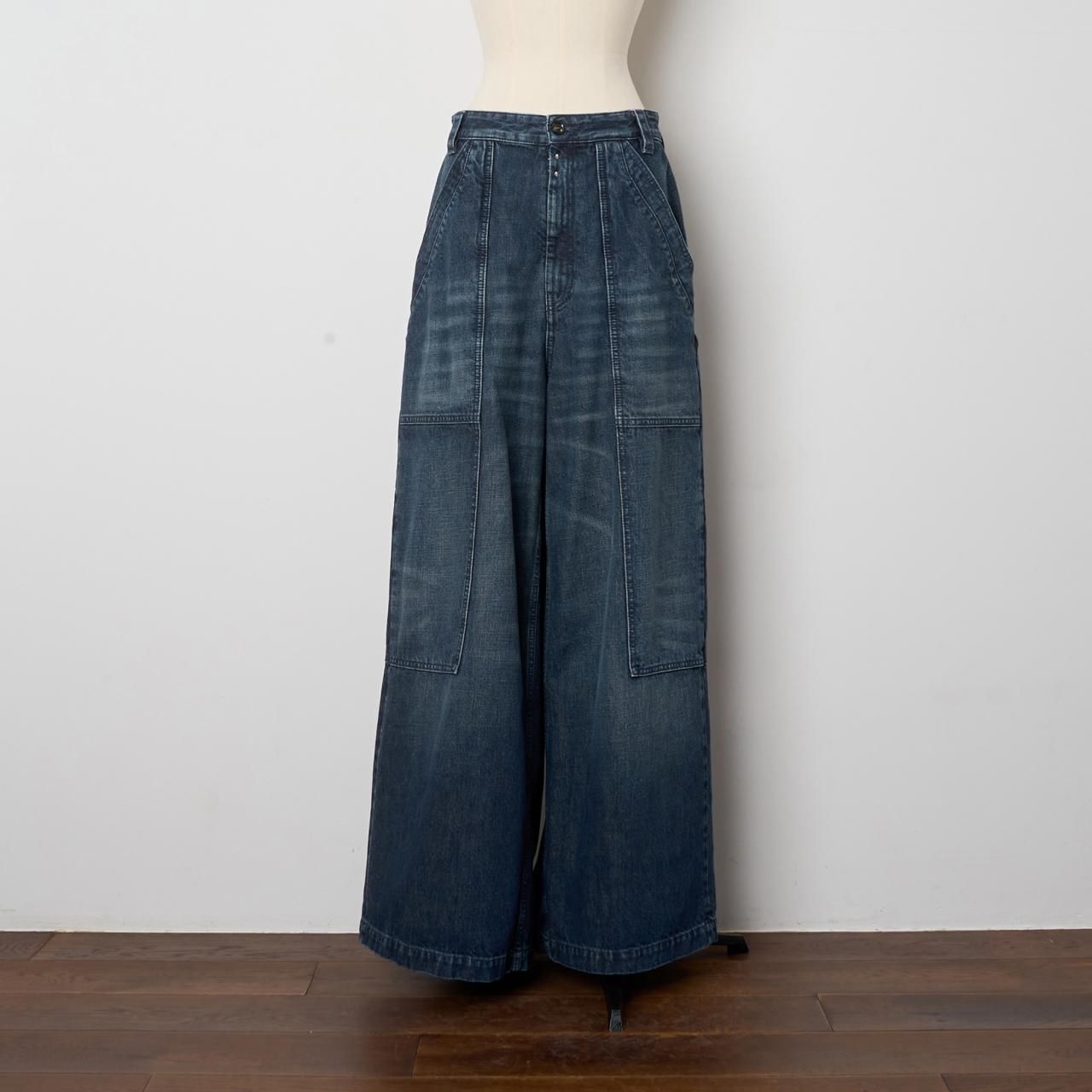 MM6 Maison Margiela デニムパンツブルー - Pale Jute MM6 Maison Margiela デニムパンツブルー - Pale Jute