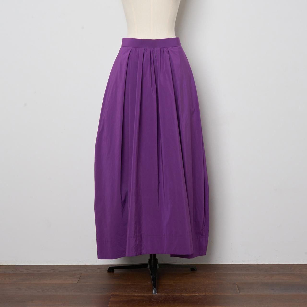 Pale Jute <BR>maxi skirt<BR>purple