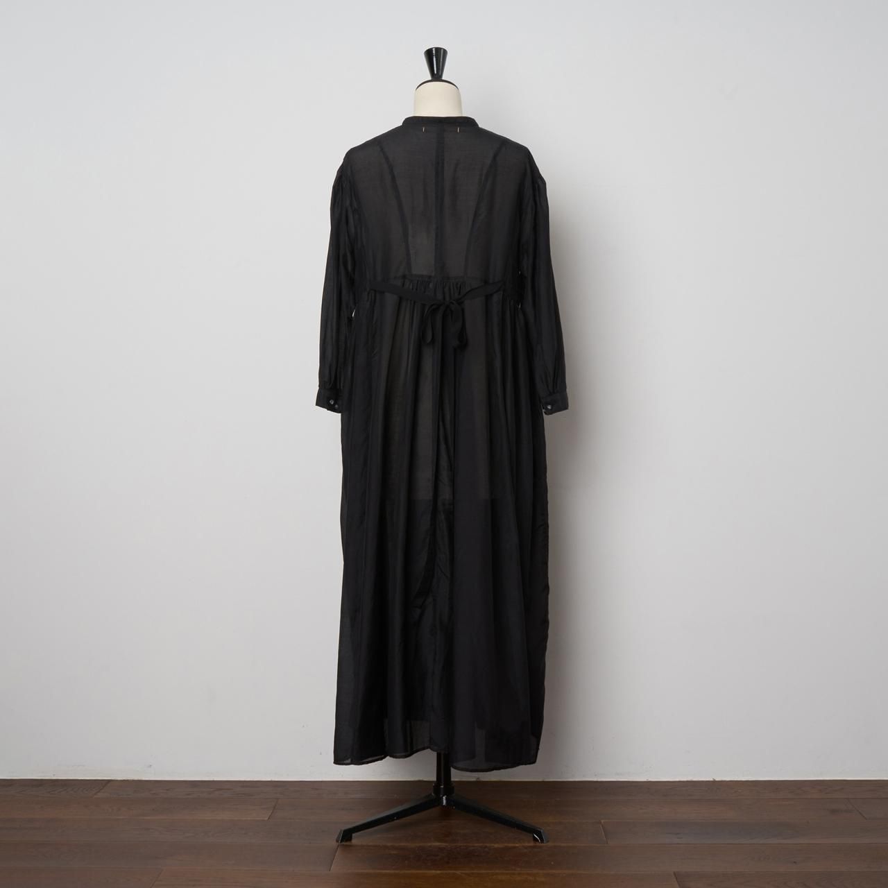 suzuki takayukigathered dress - Pale Jute