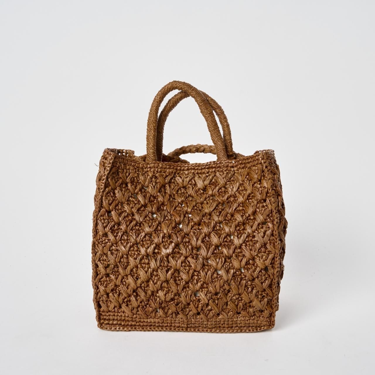 MAISON N.H PARIS 【美品】ZAZIE スクエアバッグ ラフィア MAISON N.H PARIS – SHOP BLOG