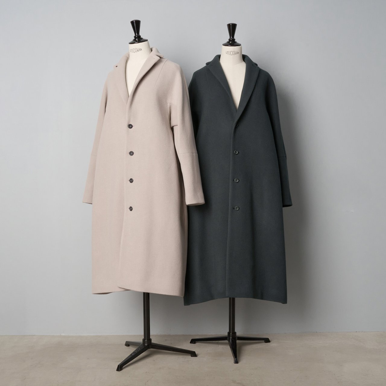 suzuki takayuki<BR>tailored-collar coat<BR>