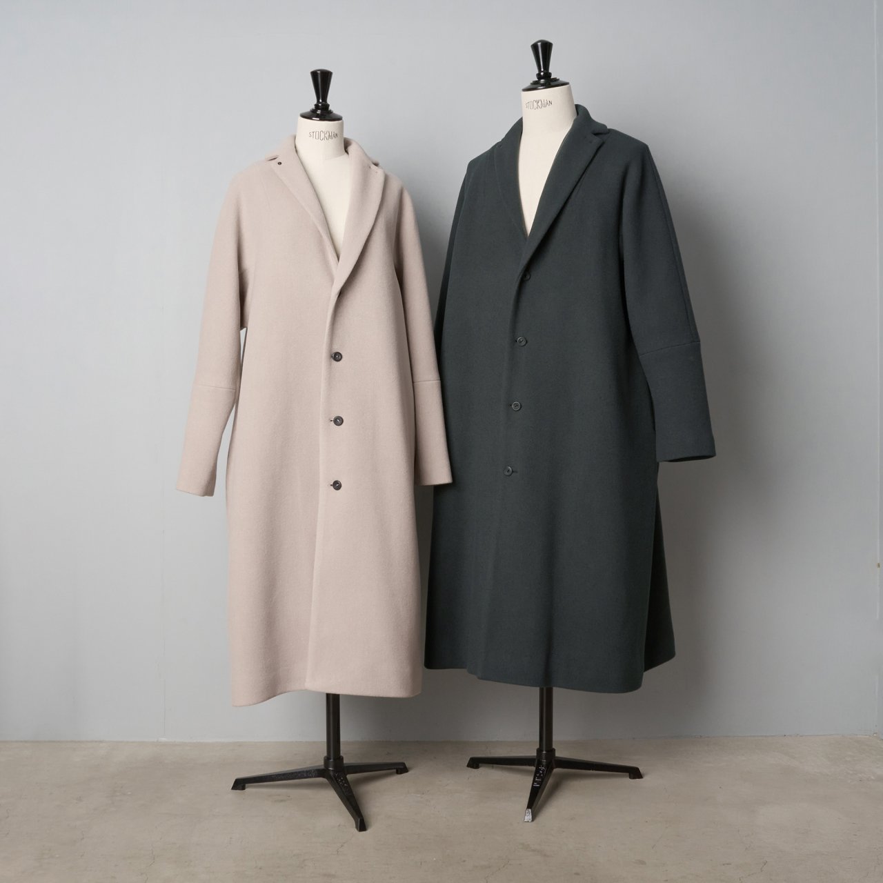 suzuki takayuki MEN'S<BR>tailored-collar coat