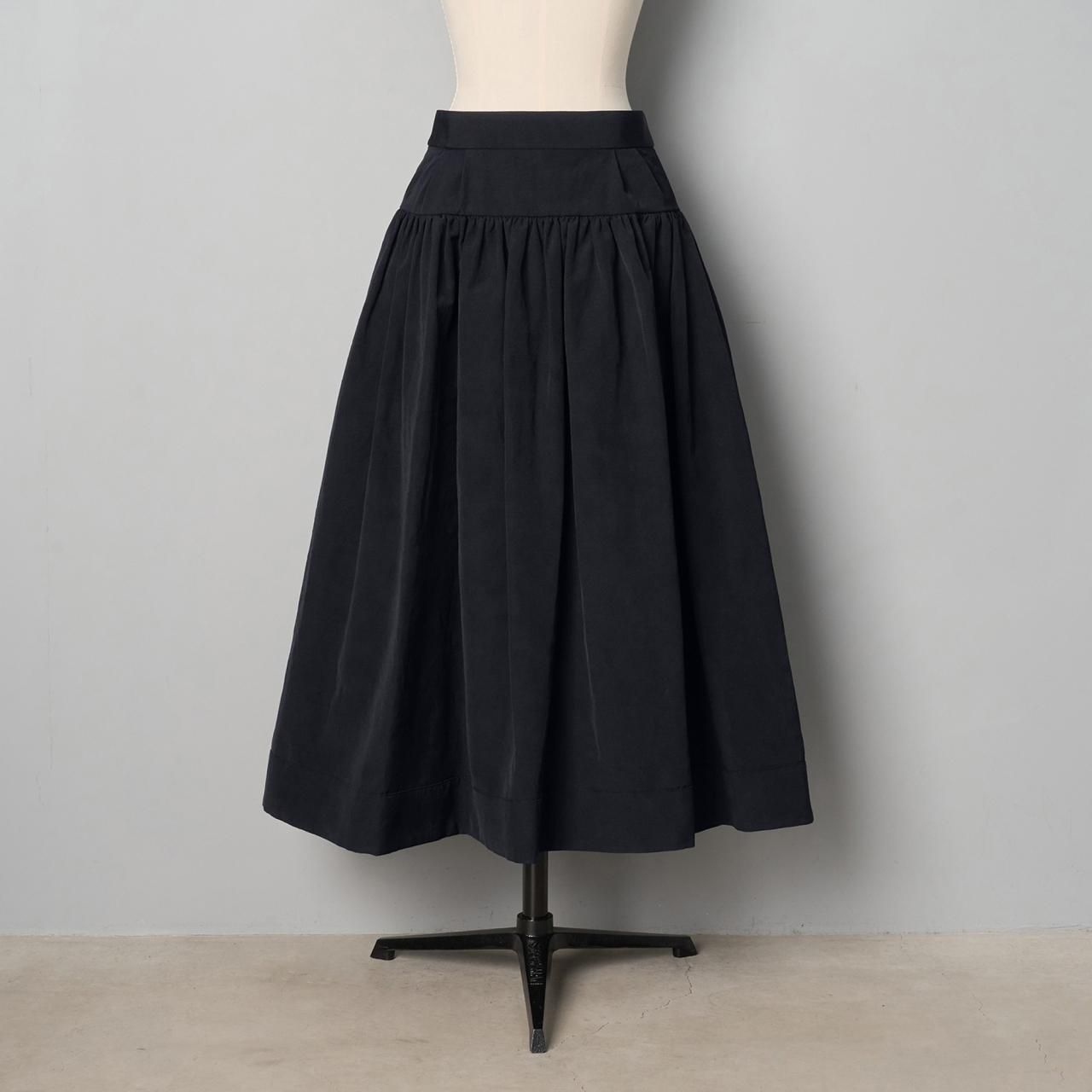 スカート Pale Jute Basic skirt black Pale Jute BLACK SKIRT - Pale Jute