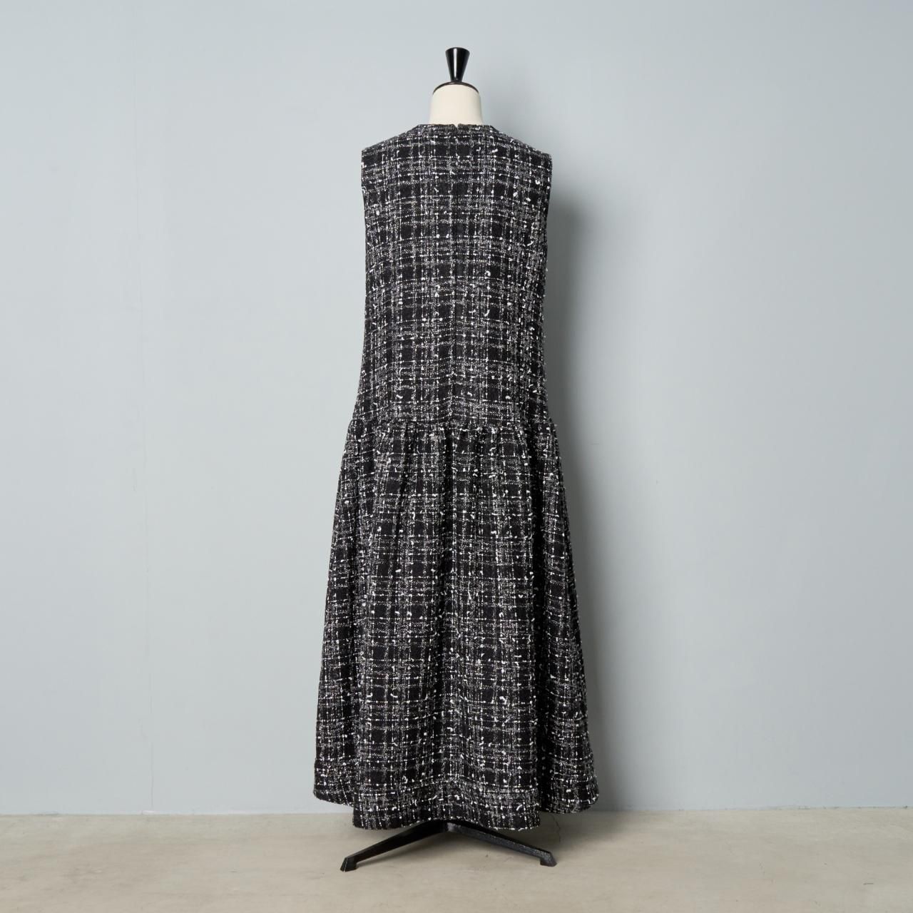 Pale Jute Tweed one-piece - Pale Jute