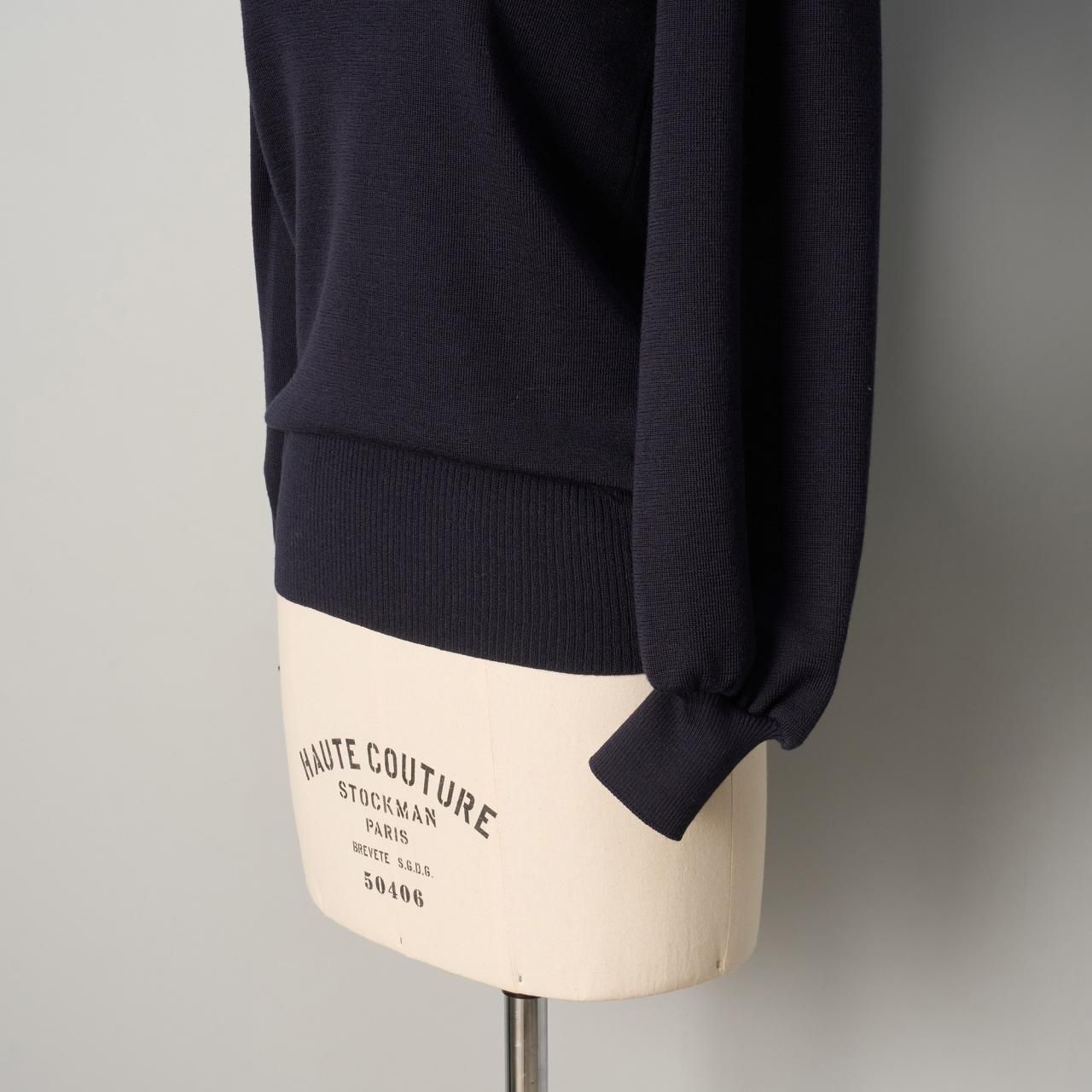 PaleJutevolume sleeves turtleneck 「Lily of the valley」white PaleJutevolume sleeves turtleneck 「Lily of the valley」white