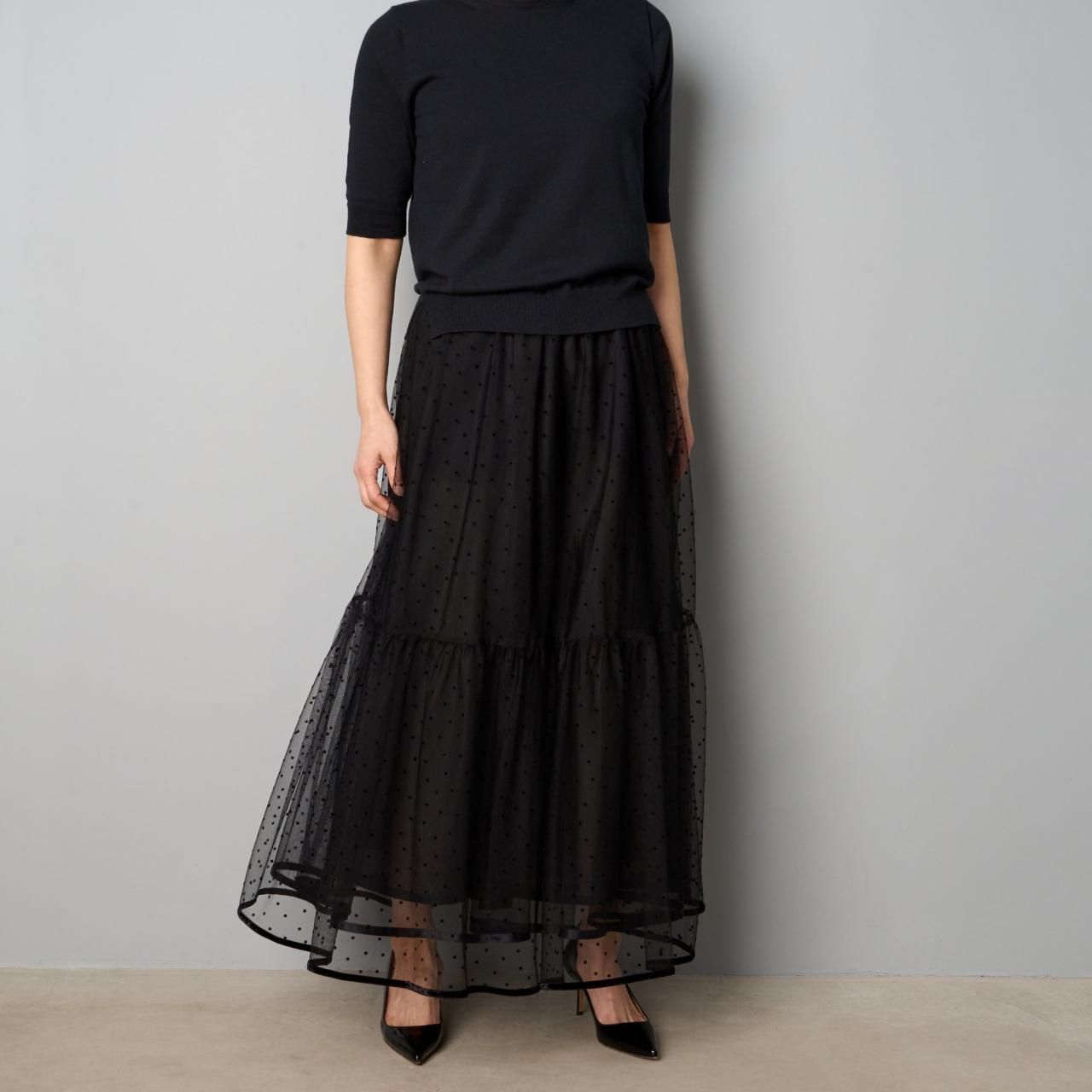 スカート NozomiL'Appartement Tulle Drape Skirt Nozomi様専用L'Appartement Tulle Drape Skirt